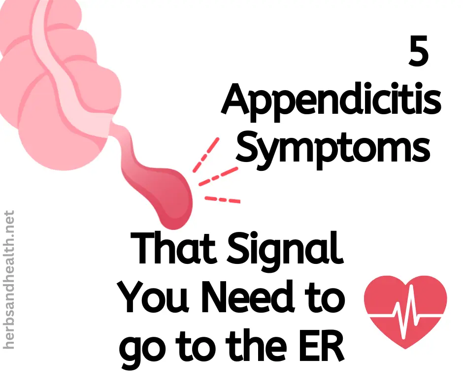 5 Appendicitis Symptoms That Signal You Need to go to the ER