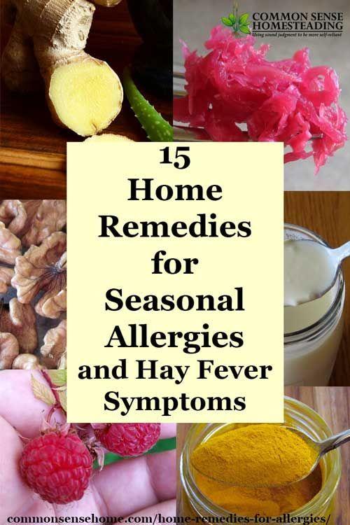 How herbs can help with hay fever ?