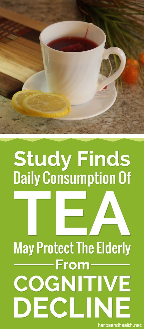 Study Finds Daily Consumption Of Tea May Protect The Elderly From Cognitive Decline