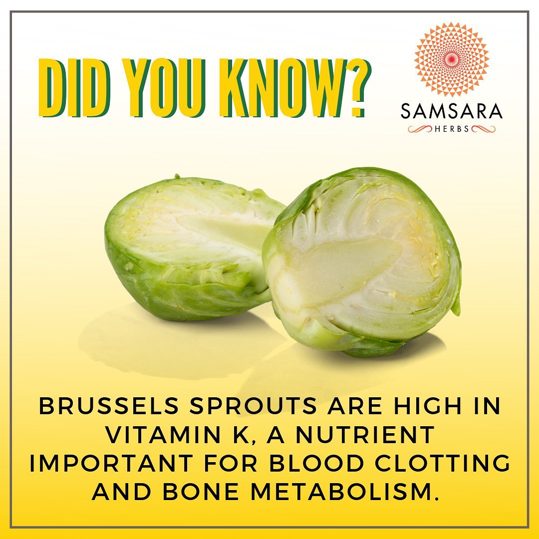 Brussels sprouts are rich in iron and chlorophyll and are therefore a great opti…