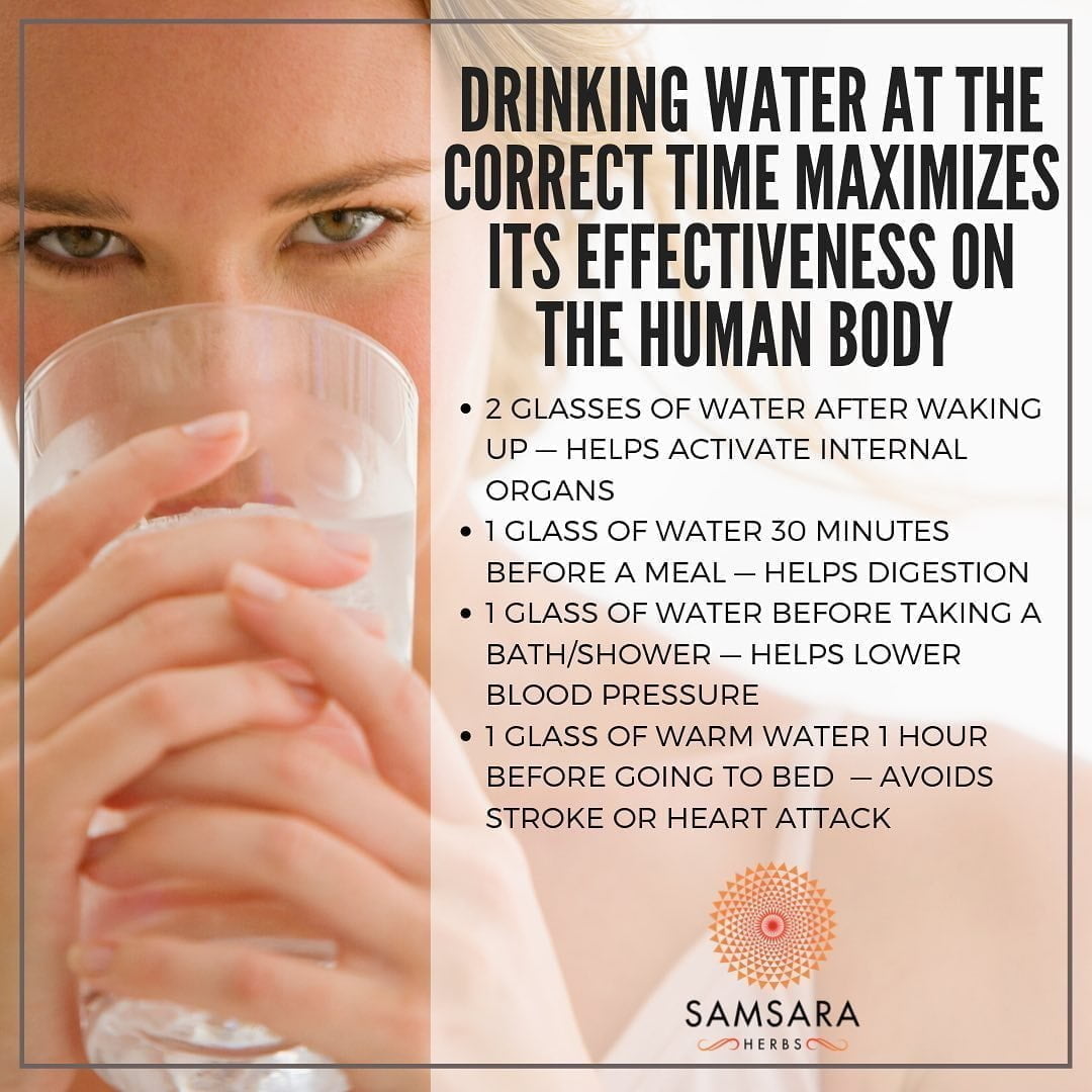 We all know That drinking water is important. But did you know that the time in …