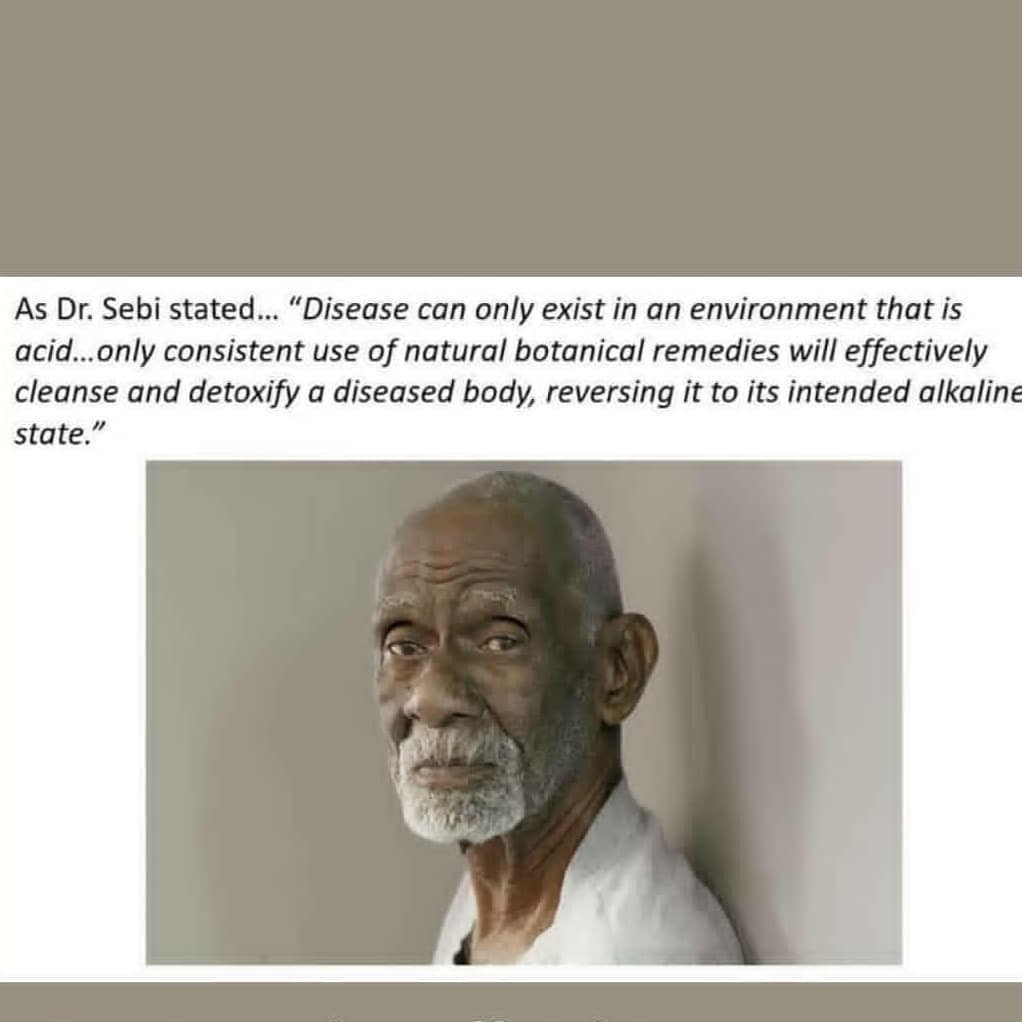 .Dr. Sebi Alkaline Vegan Lifestyle, Whole Foods, Natural Holistic Healing 
.
Fol…