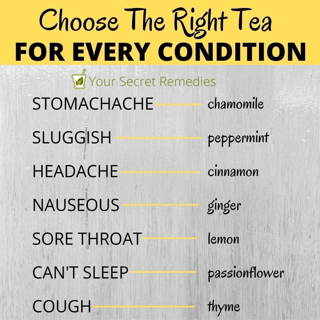 Which tea would you like right now?

Follow  for Daily Natural Medicine and Reme…