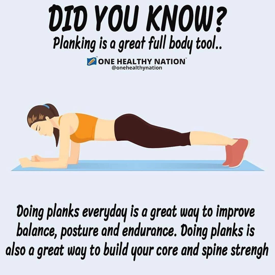 Do you even plank Maybe you should By 
.
TAG-SAVE-SHARE with someone to start pl…