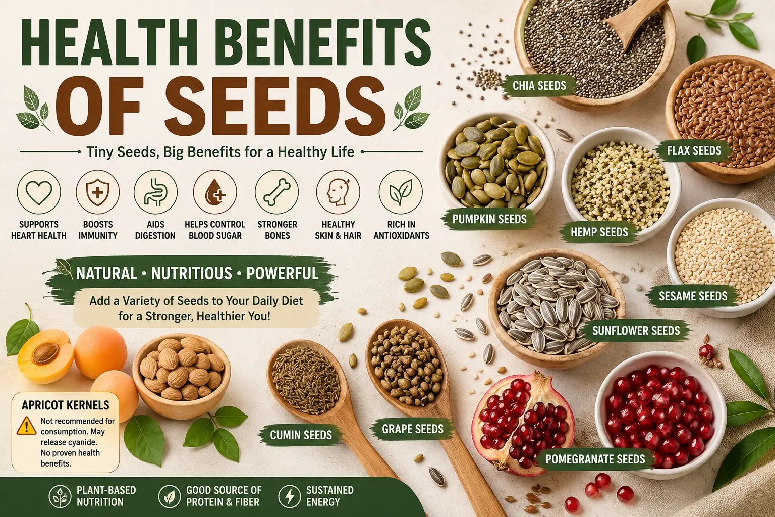 Health Benefits of Seeds: 10 Nutrient-Packed Seeds to Add to Your Diet
