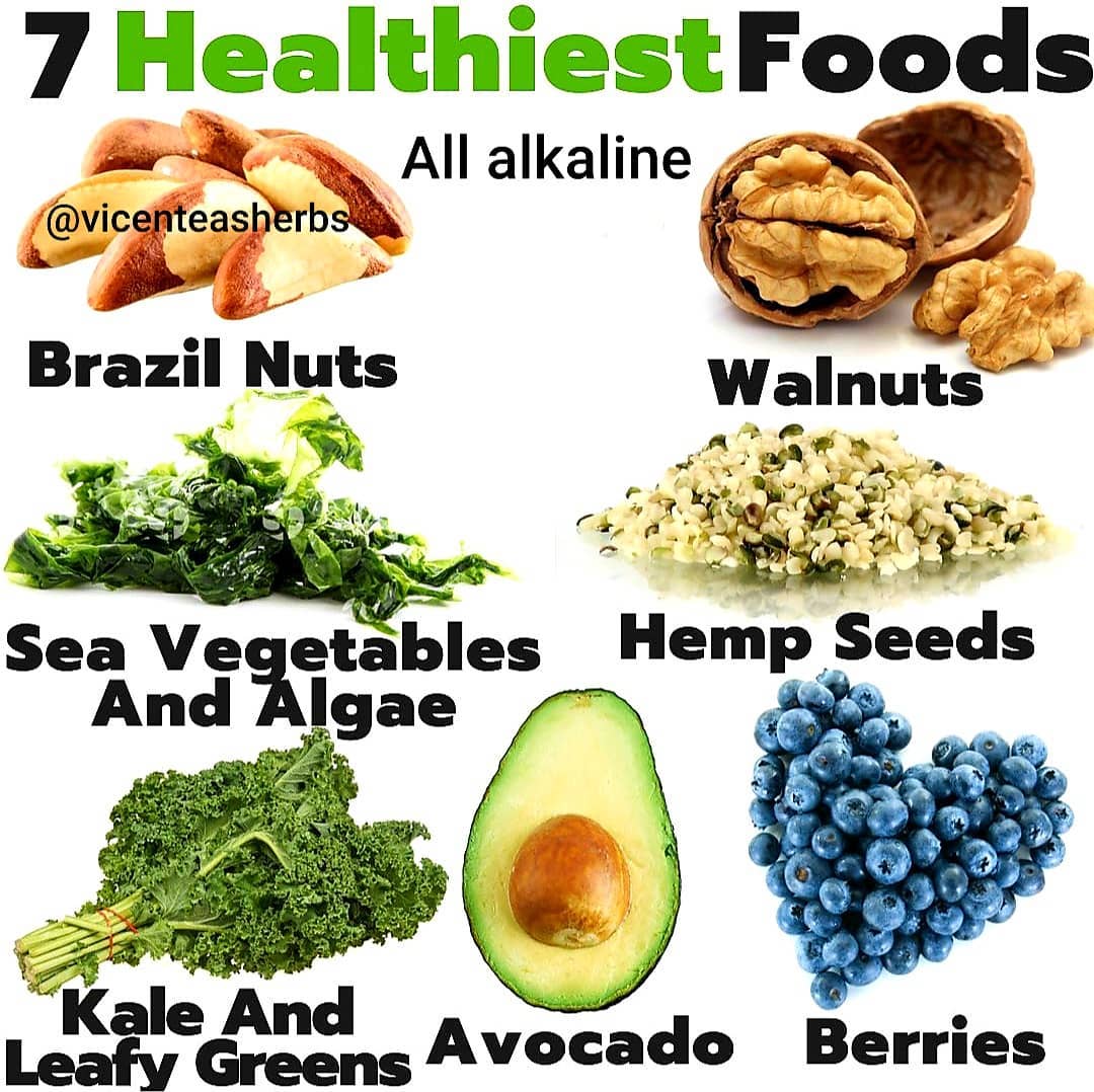 All of them Alkaline foods.  Raise your immune system by eating Alkaline foods.
…