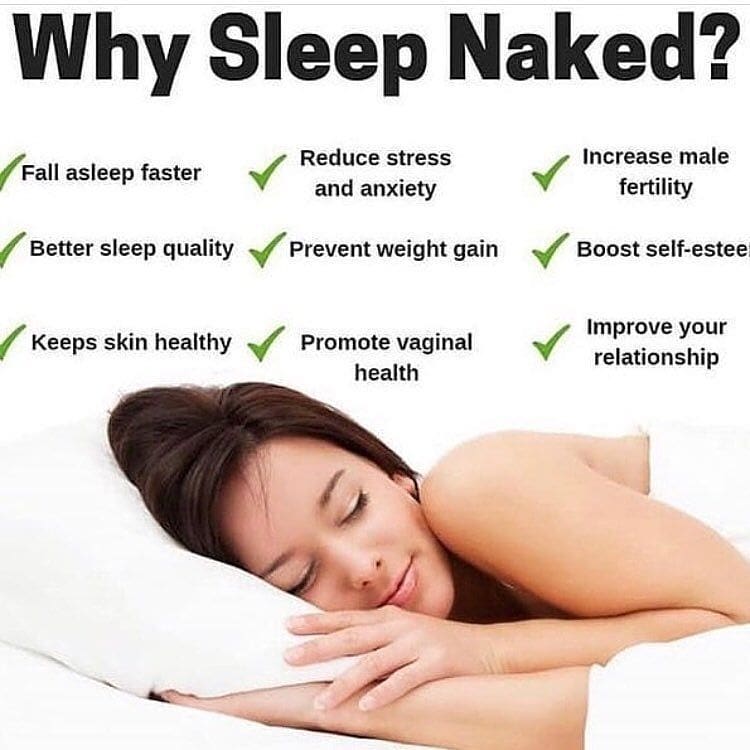 Are you a nude sleeper Reasons why you should be 
.
TAG-SAVE-SHARE
.
Follow  for…