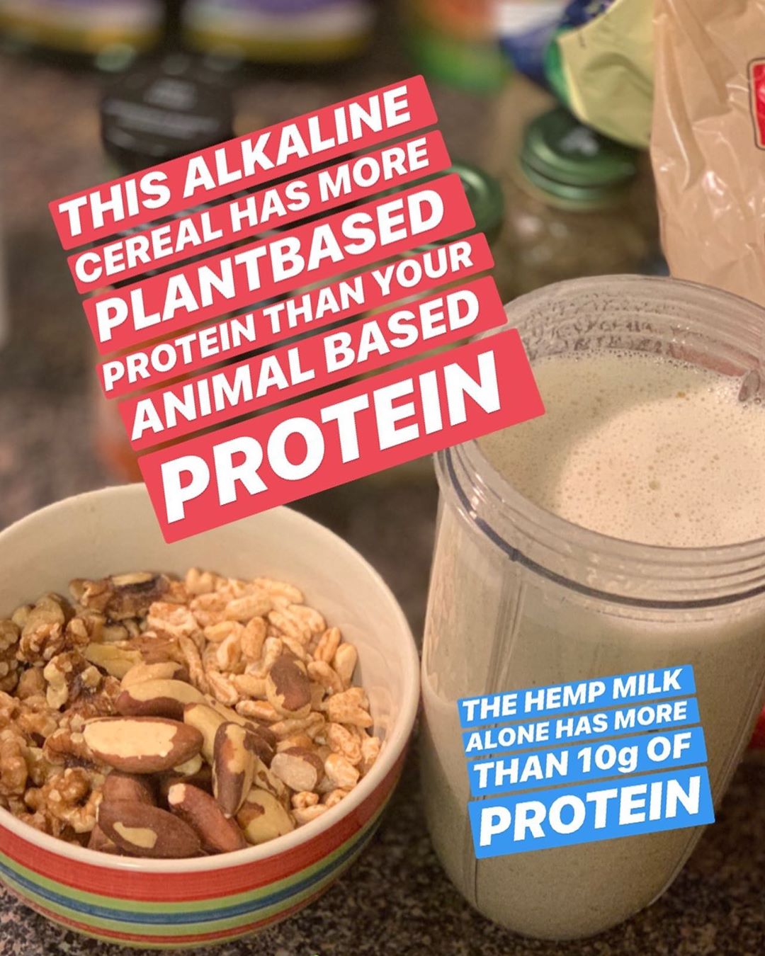 Alkaline Life – Herbs and Health Protein deficiency? No; I do not eat animals!
Kamut Cereal w/ Walnuts, Brazil Nu…