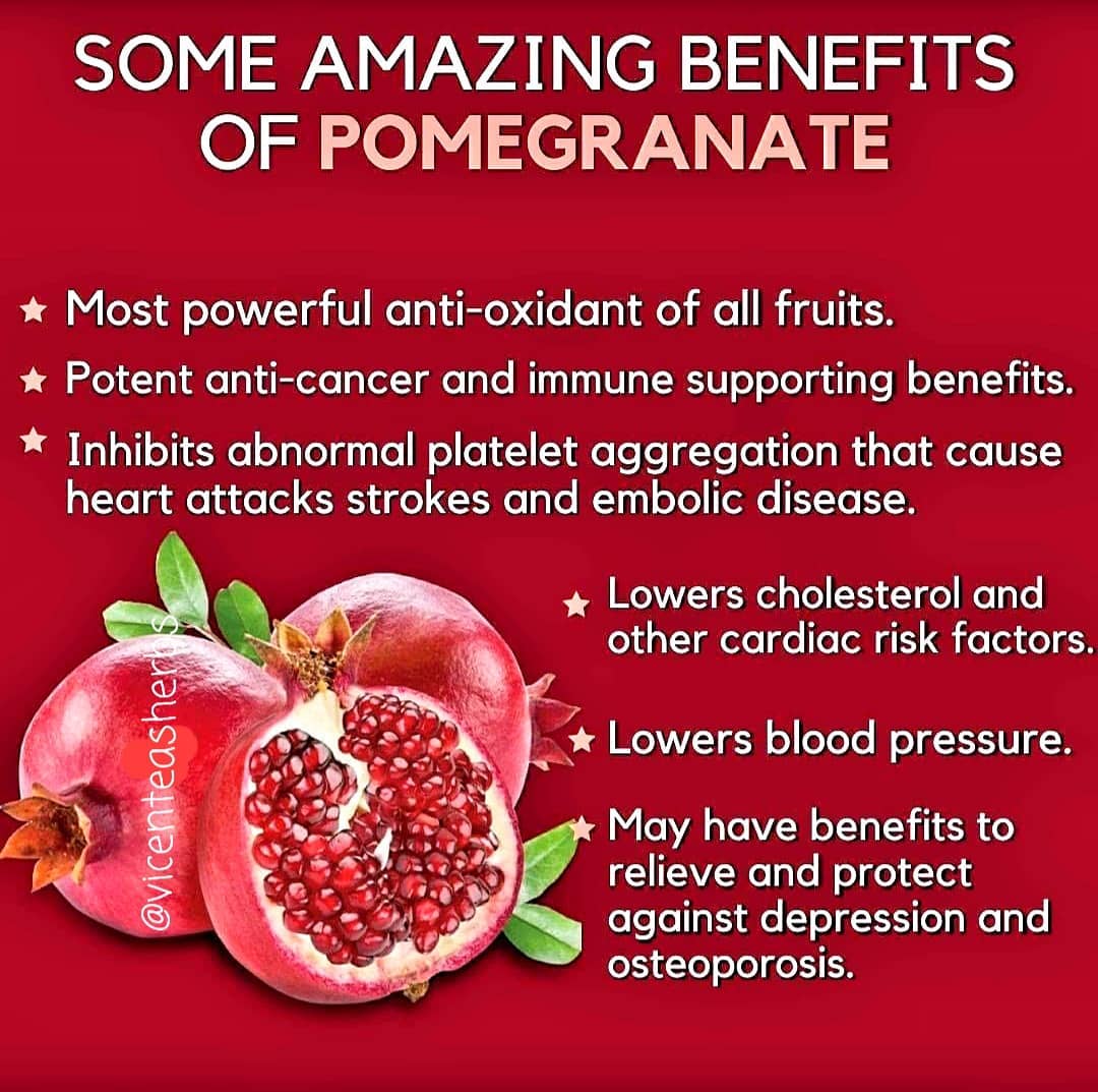 Did you know that pomegranates are berries?  Yup!  Comes from the berries family…