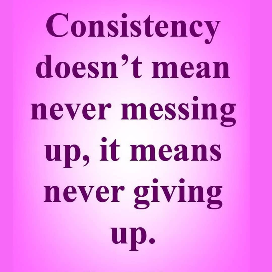 BE CONSISTENT & NEVE GIVE UP!!

.
TAG-SAVE-SHARE with someone that needs to see …