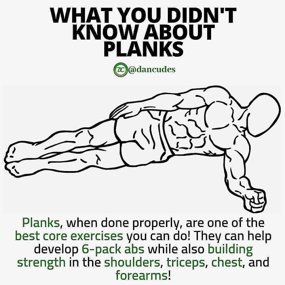 What You Didn’t Know About Planks (By 
.
TAG-SAVE-SHARE
.
Follow  for MOREEEE
….