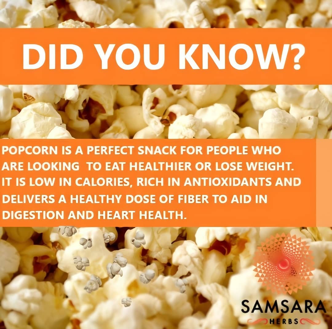 When it’s air-popped and lightly seasoned, popcorn is a quick and healthy snack….