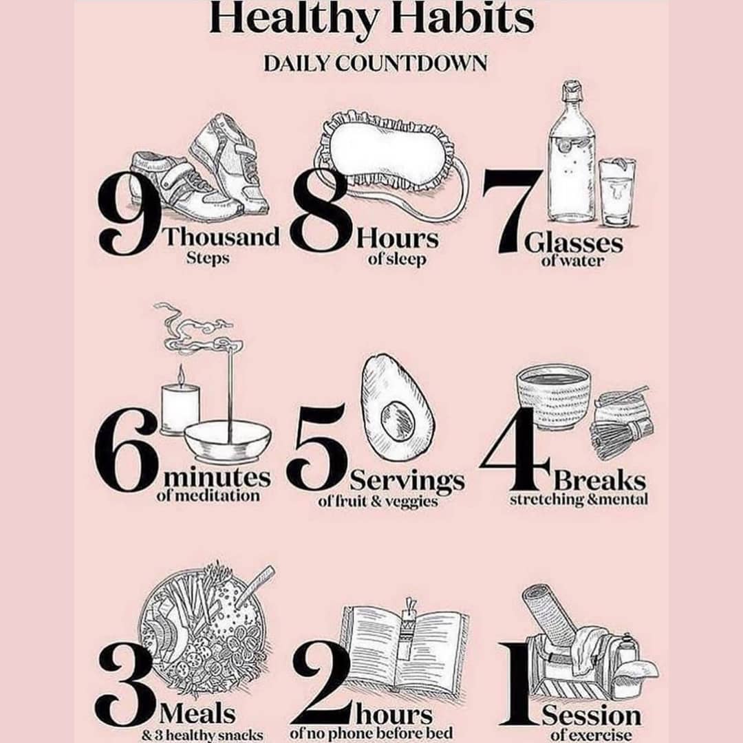 Hey everybody Healthy Habits Daily Countdown 
.
Double Tap  and Tag someone who …