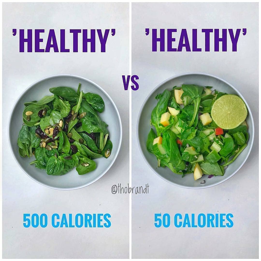 HEALTHY vs HEALTHY (read this caption!!)⠀ Please follow  for more great content!…