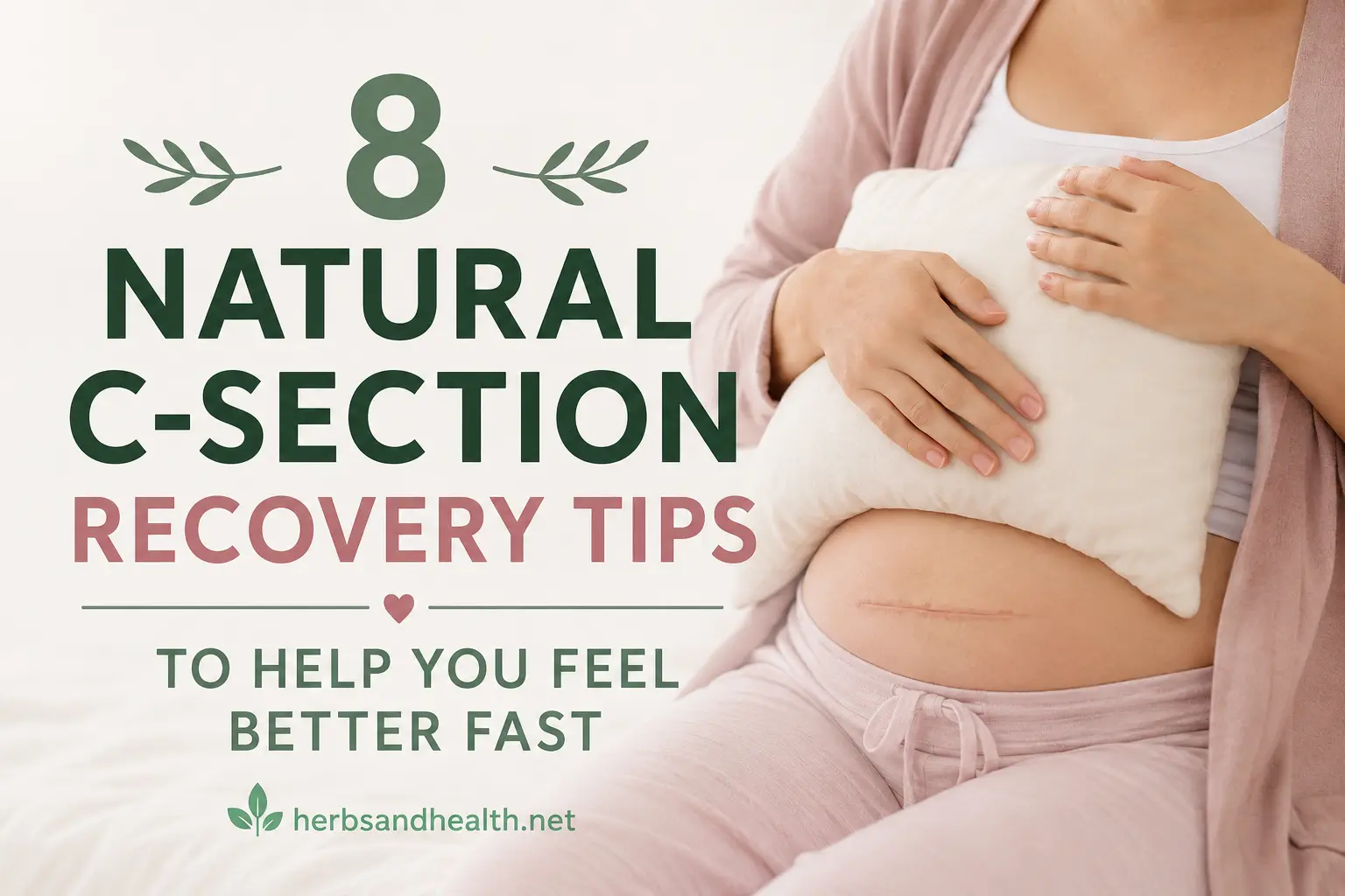 8 Natural C-Section Recovery Tips to Help You Feel Better Fast